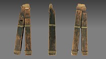 Double Whistle, wood, resin, fishline, Native American (Northwest Coast)